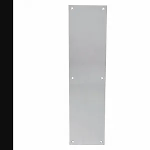 TRIMCO GROUP 1001-2.710CU Door Push Plate, 15 Inch Lg, 0.05 Inch Projection, Satin, Bactericidal Copper Alloy | CU6XKJ 400C65