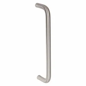 TRIMCO GROUP 1151E-4.710CU Pull Handle, Screw, Copper Alloy, Satin, 8 Inch Mounting Hole Center To Center | CU6XMC 400C86