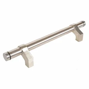 TRIMCO GROUP AP311E-30S-4.AB.710 Pull Handle, Screw, Copper Alloy, Satin, 24 Inch Mounting Hole Center To Center, Silver | CU6XLR 400C91