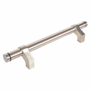TRIMCO GROUP AP311E-42S-4-AB.710 Pull Handle, Screw, Copper Alloy, Satin, 36 Inch Mounting Hole Center To Center, Silver | CU6XLV 400C92