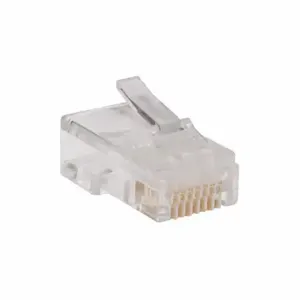 TRIPP LITE N030-100 Rj45 Plug, Cat5E, 4-Pair Conductor, 100 Pack | CU6XXU 43LR96