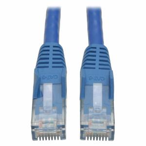 TRIPP LITE N201-003-BL Cat6 Cable, Snagless, Molded, RJ45, Blue, 3ft | CU6XWD 43LT37