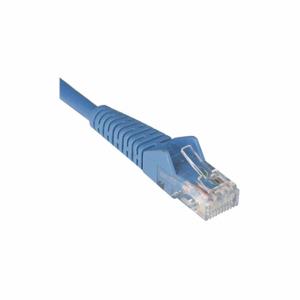 TRIPP LITE N201-004-BL Cat6 Cable, Snagless, Molded, RJ45, Blue, 4ft | CU6XVR 43LT46