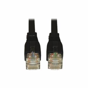 TRIPP LITE N261-007-BK Cat6 Cable, Snagless, 10G, Black, 7ft | CU6XVV 43LU95