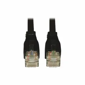 TRIPP LITE N261-007-BK Cat6 Cable, Snagless, 10G, Black, 7ft | CU6XVV 43LU95