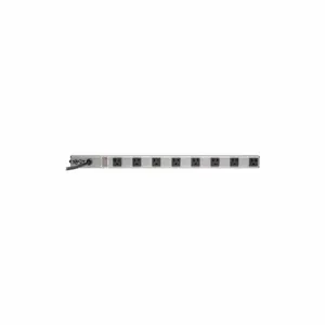 TRIPP LITE PS2408RA Power Strip, 8-Outlet, Ra, 5-15P, 24In Cord | CU6XZT 43MC62