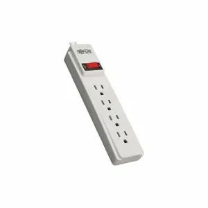 TRIPP LITE PS410 Power Strip, 4-Outlet, Abs Fire, 10Ft Cord | CU6XZK 43MC67