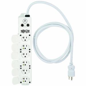 TRIPP LITE PS607HG20AOEM Outlet Strip, 6 Outlets, 7 ft Cord Length, 20 A Max. Amps, White | CU6XXD 402M63