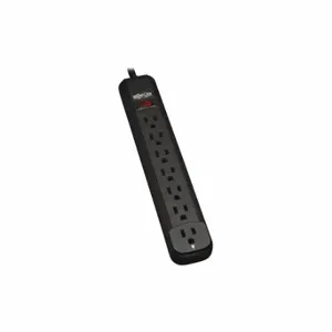 TRIPP LITE PS725B Power Strip, 7-Outlet, Black, 25Ft Cord | CU6XZP 43MC76