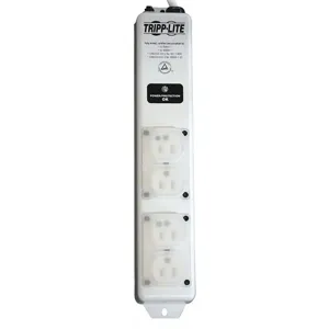 TRIPP LITE SPS406HGULTRA 6 ft. Surge Protector Outlet Strip, White, No. of Total Outlets 4 | CD2MMJ 54VH63