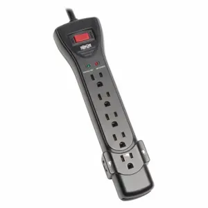 TRIPP LITE SUPER725B Surge, 7 Outlet, 25ft cord, 2160J, Black | CU6XXL 43LH57