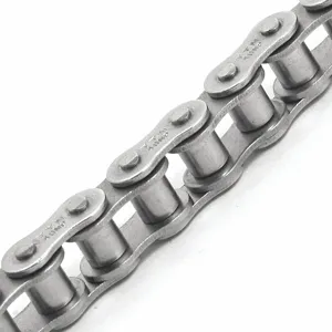 TRITAN 50-1SS X 10FT Roller Chain, Single Strand, 5/8 Inch Pitch, Stainless Steel, 10 ft Length | CU6ZYQ 42MK51