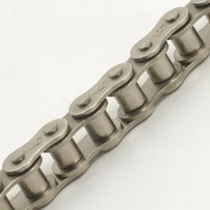 TRITAN 100-1NP X 10FT Roller Chain, Single Strand, 1 1/4 Inch Pitch, Steel, 10 ft Length, Riveted Pin | CU6ZUU 42MK39