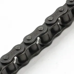 TRITAN 35-1R X 10FT Roller Chain, Single Strand, 3/8 Inch Pitch, Steel, 10 ft Length, Riveted Pin, Steel | CU6ZXB 42MJ69