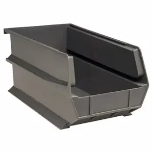 TRITON 3-240GR Stacking/Hanging/Interlocking Bins, 14 3/4 Inch Size Lg, 8 1/4 Inch Size X 7 In, Gray | CT7LVP 788W90