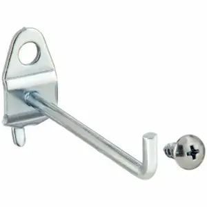 TRITON 71319 Single Rod Pegboard Hook, 1/8 To 1/4 Inch Peg Hole | CU7BHT 6YB46