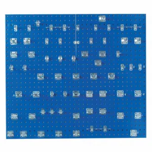 TRITON LB2-BKit Pegboard Panel Kit, Square, 3/8 Inch Size Peg Hole Size, 42 Inch x 24 Inch x 1/2 Inch | CU7BFJ 49WL42