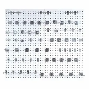 TRITON LB2-Kit Pegboard Panel Kit, Square, 3/8 Inch Size Peg Hole Size, 42 Inch x 24 Inch x 1/2 Inch | CU7BFH 49WL41