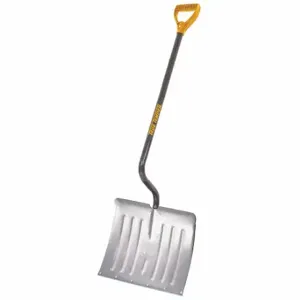 TRUE TEMPER 1638900 Snow Shovel, 18 Inch Blade Width, Steel, 39 Inch Handle Length, D-Grip | CU7CJZ 5W938