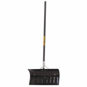 TRUE TEMPER 1642900 Snow Pusher, 24 Inch Blade Width, Wood, 48 Inch Handle Length, Straight | CU7CJV 4W603