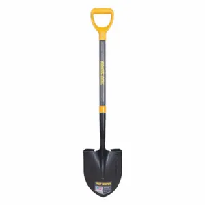 TRUE TEMPER 2585900 Round Point Shovel, W/D-Grip Handle | CU7CKV 56YK89