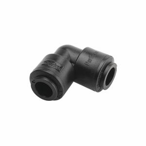 TRUESEAL FB6EU6-HBLK Union Elbow, PVDF, Push-to-Connect x Push-to-Connect, For 3/8 Inch x 3/8 Inch Tube OD | CU7CGT 60NL54