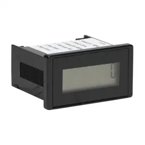 TRUMETER 6300-0000-0000 Electrical Counter, 8mm 8-Digit Lcd, Discrete Input, Remote Reset | CV6NYE