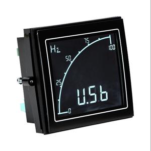 TRUMETER ADM100R-LN Grafisches Geschwindigkeitsmessgerät, Frequenzeingang, 3-Zoll-LCD mit negativer Hintergrundbeleuchtung, konfigurierbar auf Weiß | CV6TQY
