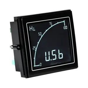 TRUMETER ADM100R-LN Graphical Rate Meter, Frequency Input, 3 Inch Negative Backlit Lcd Configurable To White | CV6TQY