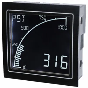 TRUMETER APM-PROC-ANO Panel Meter, Process, 0 to 10 V DC/0 to 50 mA Input, 1999 Span, 4 Digit, 4/12 | CU7CNU 794L04