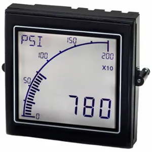 TRUMETER APM-PROC-APO Panel Meter, Process, 0 to 10 V DC/0 to 50 mA Input, 1999 Span, 4 Digit | CU7CNT 794L03