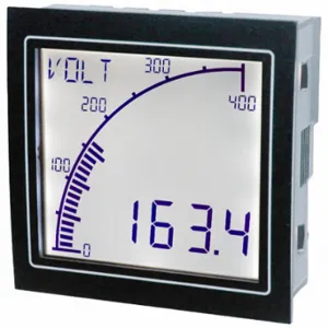 TRUMETER APM-VOLT-APO Analog Panel Meter, Volt Meter, 0 to 600 VDC/AC, 2.84 x 2.84 x 2.09 in, Square Case | CU7CMJ 794KZ2