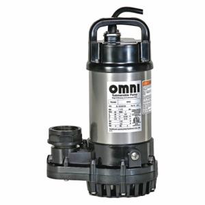 TSURUMI OM3 Corrosion Resistant Sump Pump, 1/5 Hp | CU7CWJ 183A78