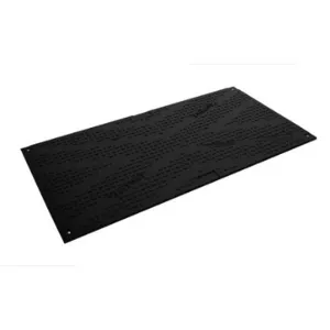 TUFFTRAK SAFETY TTMSXL05BL Road Mat, 203 x 409 x 47 mm, Black | CF4EXV