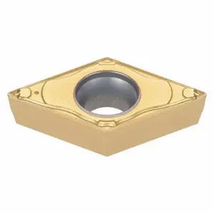 TUNGALOY 6820987 Diamond Turning Insert, Dcmt Insert, Neutral, 3.97 mm Thick, 0.40 mm Corner Radius | CU7DDY 38UF54