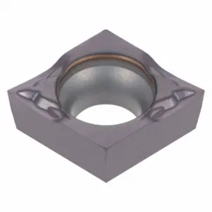 TUNGALOY 6837456 Diamond Turning Insert, Ccgt Insert, Neutral, 5/64 Inch Thick, 0.0080 Inch Corner Radius | CU7DCH 38UC86