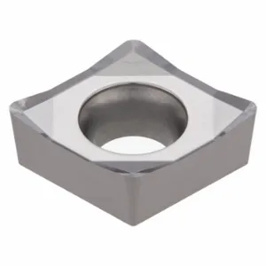 TUNGALOY 6843406 Diamond Turning Insert, Ccgt Insert, Neutral, 3/32 Inch Thick, 1/64 Inch Corner Radius | CU7DCG 38UC85