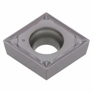 TUNGALOY 6856761 Diamond Turning Insert, Ccmt Insert, Neutral, 3/32 Inch Thick, 1/64 Inch Corner Radius | CU7DCL 38UC90