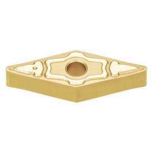 TUNGALOY 6998108 Diamond Turning Insert, Vnmg Insert, Neutral, 3/16 Inch Thick, 1/64 Inch Corner Radius | CU7DFB 38UF83