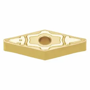 TUNGALOY 6998108 Diamond Turning Insert, Vnmg Insert, Neutral, 3/16 Inch Thick, 1/64 Inch Corner Radius | CU7DFB 38UF83