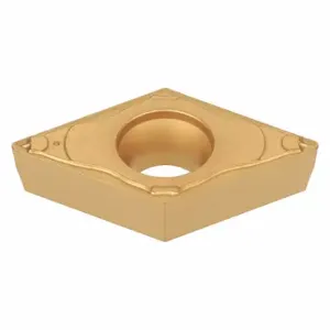 TUNGALOY DCMT11T304-PF T6120 Diamond Turning Insert, Dcmt Insert, Neutral, 5/32 Inch Thick, 1/64 Inch Corner Radius | CU7DEC 38UF56