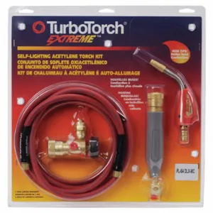 TURBOTORCH 0386-0834 Brazing And Soldering Kit, Swirl Flame, CGA-200, Trigger-Start, Extreme Series | CU7DKJ 5GEG0