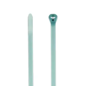 THOMAS & BETTS TYZ527M Cable Tie Standard 13.4 inch Aqua PK50 | AH4WXF 35PC21