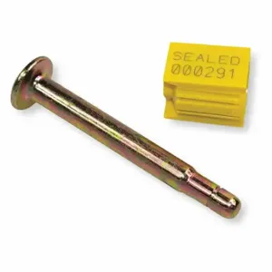 TYDENBROOKS V9254095L-6-GRAI Bolt Seals, 3/8 Inch Bolt Dia, 3 1/2 Inch Bolt Clearance, 3 1/2 Inch Bolt Length, Yellow | CU7DNQ 52AZ95