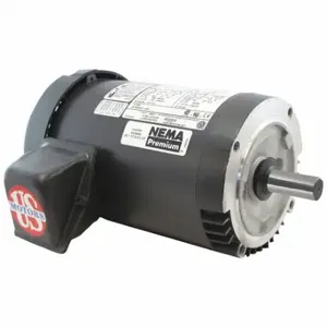 U S MOTORS U2P2DCR General Purpose Motor, Totally Enclosed Fan-Cooled, Face Mount, 2 HP, 208-230/460 VAC | CU7NVX 52AZ45