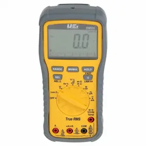 UEI TEST INSTRUMENTS DM525 Wireless Digital Multimeter, CAT III 1000V/CAT IV 600V, TRMS, 6, 000 | CU7DXC 55UX39