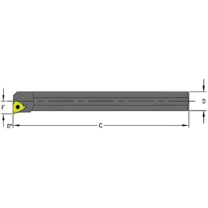 ULTRA-DEX USA A10Q LSER2 Boring Bar | AH3UJF 33MX68