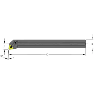 ULTRA-DEX USA A12R MCLNR3 Boring Bar | AH3ULC 33MY12