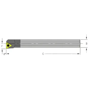 ULTRA-DEX USA C06M STFPR2 Boring Bar | AH3UQV 33MZ21