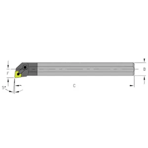 ULTRA-DEX USA E16R MCLNR3 Boring Bar | AH3VHH 33ND71